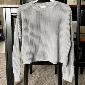 BP Grey Cropped Sweater